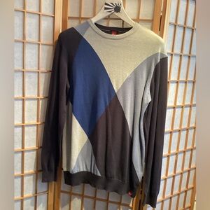 Vintage éS Skateboarding Ganter Colorblock Knit Sweater Men's Size Small